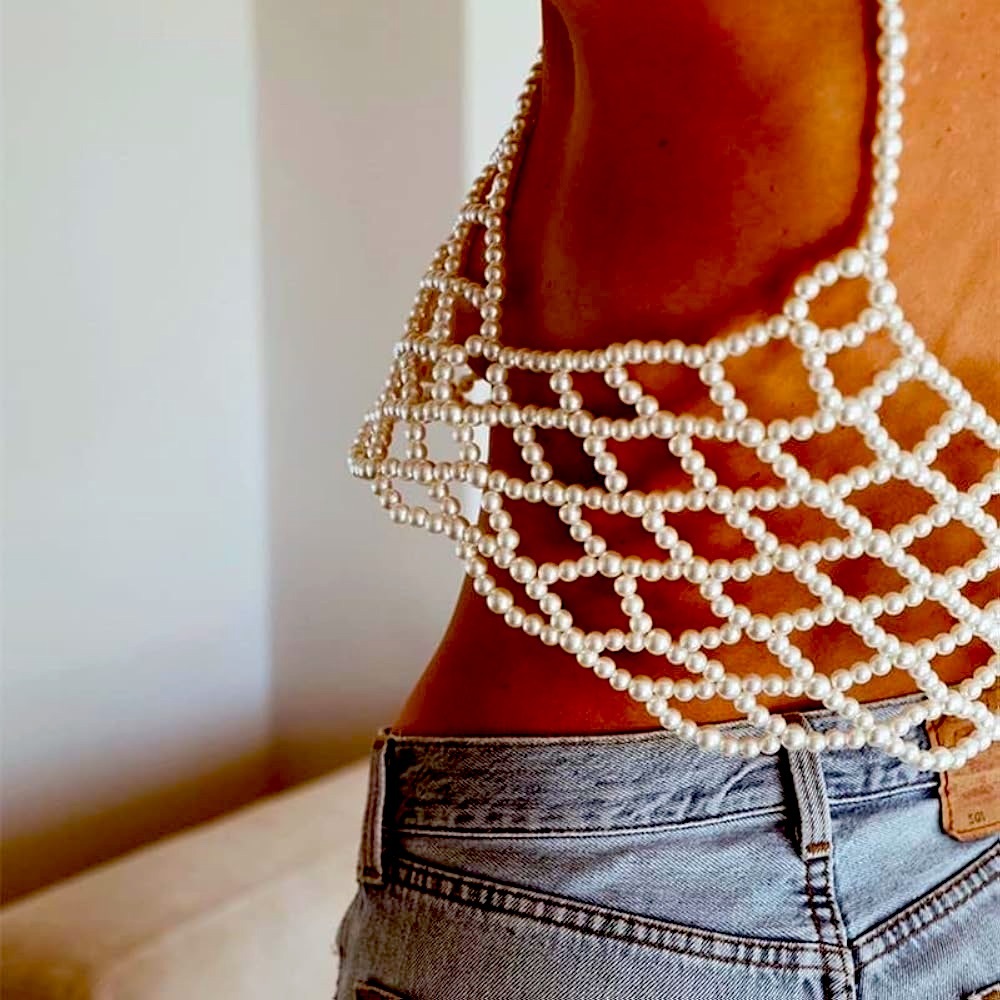 BRAND NEW URBAN OUTFITTERS White Embellished Crop Camisole By Urban Outfitters!
